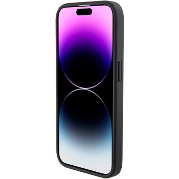 Etui BMW M Grip Stand Bicolor na iPhone 15 Pro - granatowe
