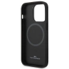 Etui BMW Signature Logo Imprint MagSafe na iPhone 14 Pro Max - czarne