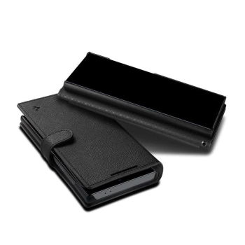 Etui Spigen Wallet S Plus na Samsung Galaxy S24 Ultra - czarne