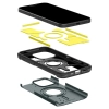 Etui Spigen Tough Armor MagSafe z podstawką na iPhone 15 Pro - zielone