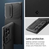 Etui Spigen Optik Armor na Samsung Galaxy S23 Ultra - czarne