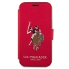 Etui U.S. Polo Assn. Embroidery Collection na iPhone 12 Pro Max - czerwone