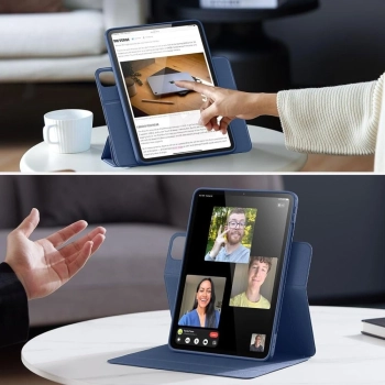 Etui ESR Rebound Hybrid na iPad Pro 11'' 2024 - niebieskie