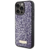 Etui Guess Rhinestone Metal Logo na iPhone 15 Pro Max - różowe