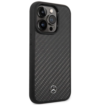 Etui Mercedes Dynamic Line na iPhone 14 Pro - czarne