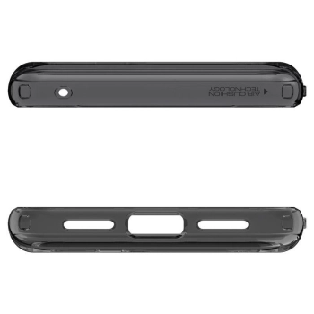 Etui Spigen Ultra Hybrid na Google Pixel 8 - ciemnoszare (wzór Zero One)