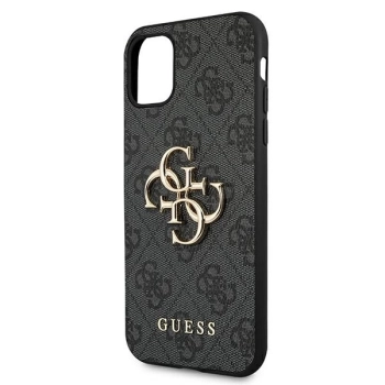 Etui Guess 4G Big Metal Logo na iPhone 11 Pro Max - szare