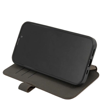 Etui Guess 4G Big Metal Logo na iPhone 13 Pro Max - brązowe