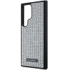 Etui Karl Lagerfeld Rhinestone Metal Logo na Samsung Galaxy S24 Ultra - srebrne