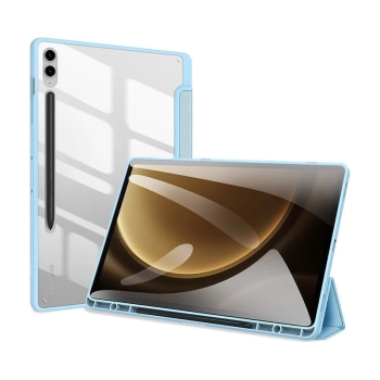 Etui z klapką podstawką Dux Ducis Toby do Samsung Galaxy Tab S9 FE Plus - niebieskie