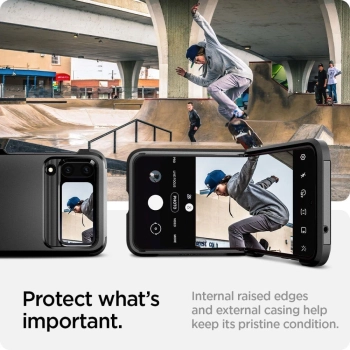Etui Spigen Tough Armor na Samsung Galaxy Z Flip 4 - czarne