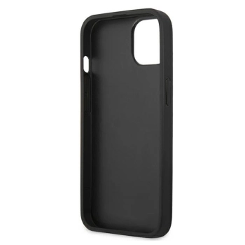 Etui Guess Croco Strap Collection na iPhone 13 mini - różowe