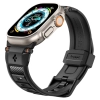 Pasek Spigen Rugged Band na Apple Watch 4/5/6/7/8/9/SE/Ultra 1/2 (42/44/45/49mm) - czarny mat