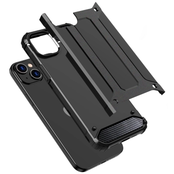 Pancerne etui Hybrid Armor do iPhone 15 - niebieskie