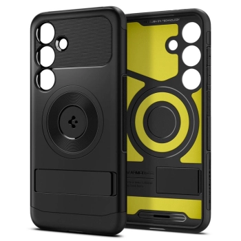 Etui Spigen Slim Armor MagSafe na Samsung Galaxy S24 - czarne