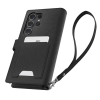 Etui Spigen Wallet S Plus na Samsung Galaxy S24 Ultra - czarne
