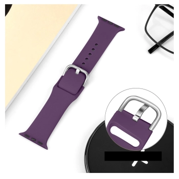 Silicone Strap APS silikonowa opaska do Watch Ultra / 9 / 8 / 7 / 6 / 5 / 4 / 3 / 2 / SE (49 / 45 / 44 / 42mm) pasek bransoleta do zegarka czerwony