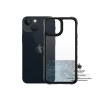 Etui PanzerGlass ClearCase antybakteryjne z certyfikatem Military Grade na iPhone 13 mini - przezroczysto-czarne