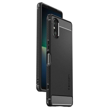 Etui Spigen Rugged Armor na Sony Xperia 5 V - czarny mat