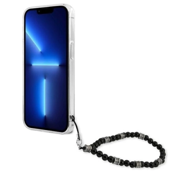 Etui Guess Black Pearl na iPhone 13 Pro Max - przezroczyste