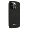 Etui Karl Lagerfeld Glitter Plaque Logo na iPhone 14 Pro Max - czarne