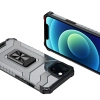 Crystal Ring Case pancerne hybrydowe etui pokrowiec + magnetyczny uchwyt iPhone 12 czarny