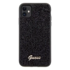 Etui Guess Disco Metal Script na iPhone 11 / Xr - czarne