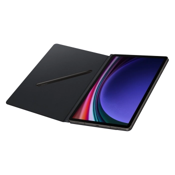 Etui z klapką i podstawką do Samsung Galaxy Tab S9 Smart Book Cover - białe