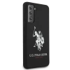Etui U.S. Polo Assn. Silicone Logo na Samsung Galaxy S21 - czarne