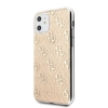 Etui Guess 4G Glitter na iPhone 11 / Xr - złote