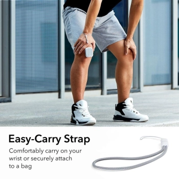 ESR Orbit Halolock z MagSafe na Apple AirPods Pro 1 / 2 - białe