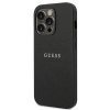 Etui Guess Saffiano Strap na iPhone 14 Pro - czarne
