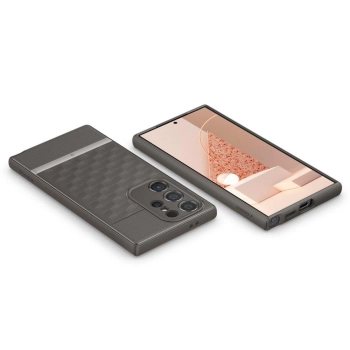Etui Caseology Parallax na Samsung Galaxy S24 Ultra - szare