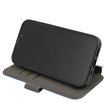 Etui Guess 4G Stripe na iPhone 13 mini - niebieskie