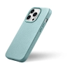 iCarer Litchi Premium Leather Case skórzane etui iPhone 14 Pro Max magnetyczne z MagSafe zielony (WMI14220712-GN)