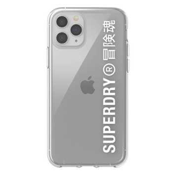 Etui SuperDry Snap na iPhone 11 Pro Max - białe