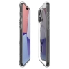 Etui Spigen Ultra Hybrid Mag z MagSafe na iPhone 15 Pro Max - szare