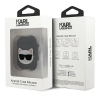 Etui Karl Lagerfeld Silicone Choupette na AirPods 1/2 - czarne