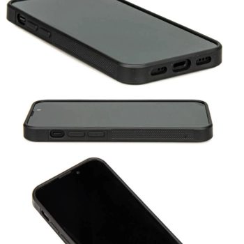 Etui z drewna i żywicy na iPhone 13 Mini MagSafe Bewood Unique Planeta Ziemia - niebiesko-zielone