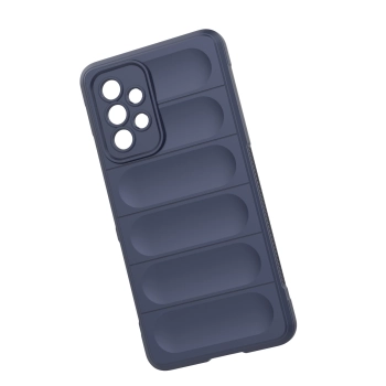Magic Shield Case etui do Samsung Galaxy A53 5G elastyczny pancerny pokrowiec ciemnoniebieski