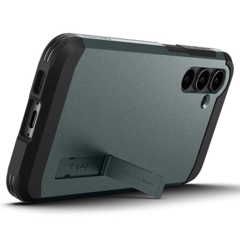 Etui Spigen Tough Armor na Samsung Galaxy S23 FE - ciemnozielone