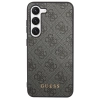 Etui Guess 4G Metal Gold Logo na Samsung Galaxy S23+ - szare