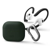 Etui Uniq Nexo na AirPods 3 + Ear Hooks Silicone - zielone