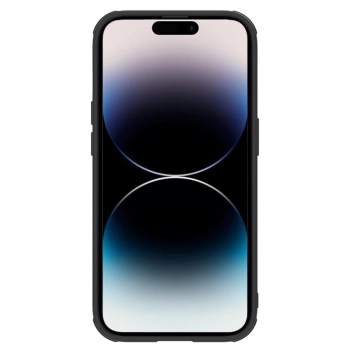 Nillkin Textured S Case etui iPhone 14 Pro Max pokrowiec z osłoną na aparat czarny