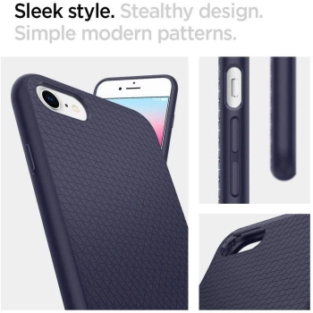 Etui Spigen Liquid Air na iPhone 7 / 8 / SE 2020 / SE 2022 - granatowe