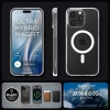 Etui Spigen Ultra Hybrid Mag z MagSafe na iPhone 15 Pro - białe
