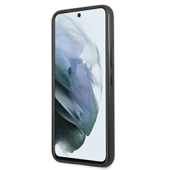 Etui Guess 4G Big Metal Logo na Samsung Galaxy S22 - szare