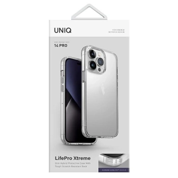 Etui UNIQ LifePro Xtreme na iPhone 14 Pro - przezroczyste