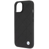 Etui BMW Leather Quilted na iPhone 14 - czarne