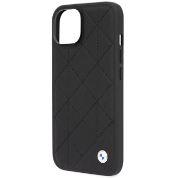 Etui BMW Leather Quilted na iPhone 14 - czarne